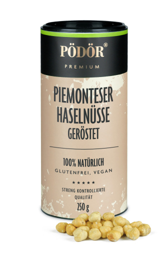 Piemonteser Haselnüsse - geröstet