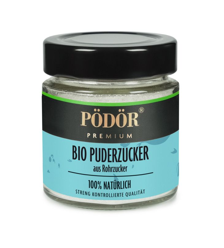 Bio Puderzucker aus Rohrzucker