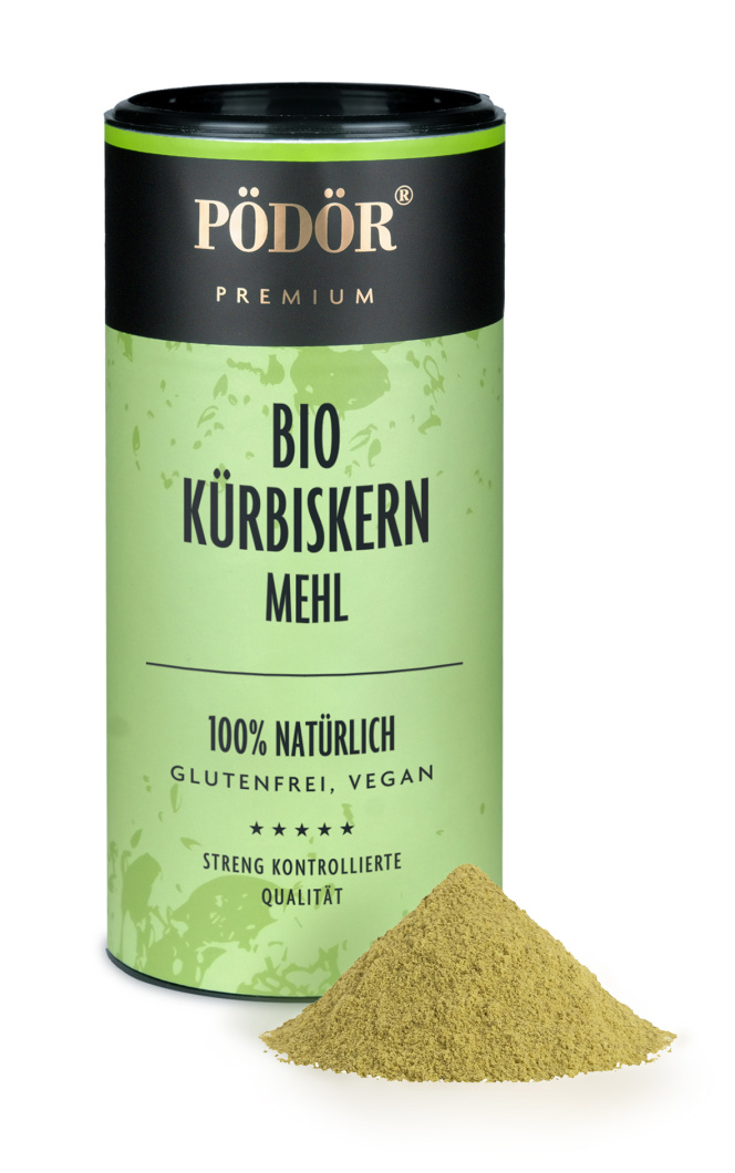 Bio Kürbiskernmehl teilentölt