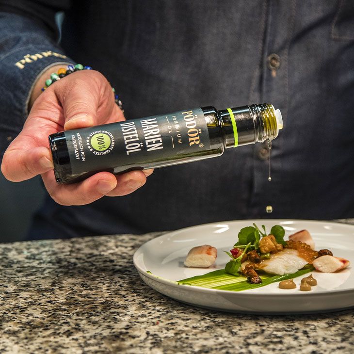 Mariendistelöl kaltgepresst