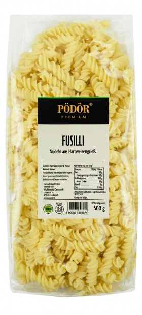 Fusilli - Nudeln aus Hartweizengrieß_1