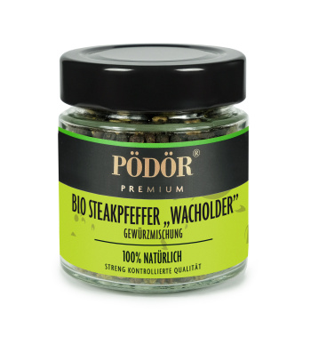 Bio Steakpfeffer „Wacholder” Gewürzmischung Bio Steakpfeffer „Wacholder” Gewürzmischung