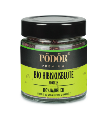 Bio Hibiskusblüten, Flocken Bio Hibiskusblüten, Flocken
