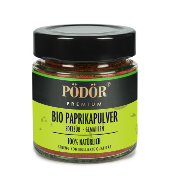 Bio Paprikapulver, Edelsüß - gemahlen