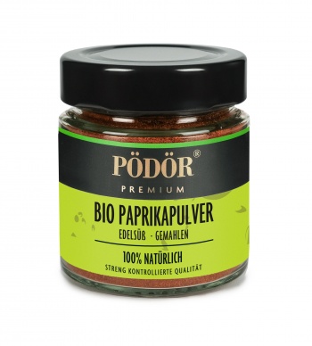 Bio Paprikapulver, Edelsüß - gemahlen