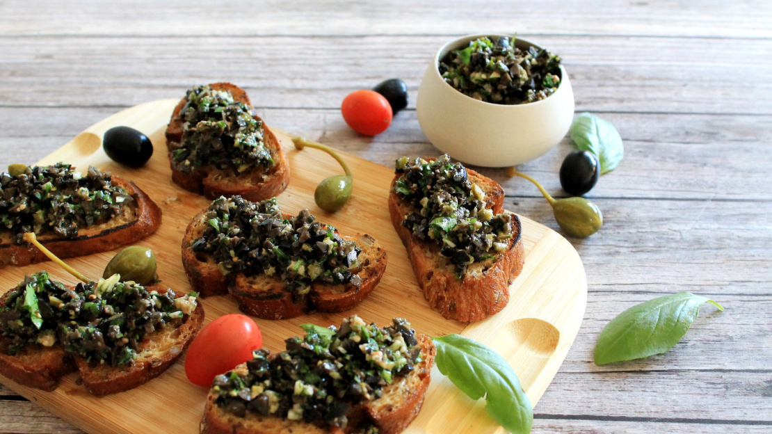 Bruschetta mit Tapenade