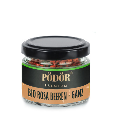 Bio Rosa Beeren - ganz