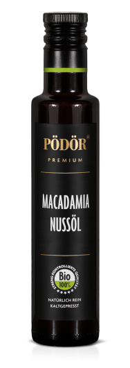Bio Macadamianussöl kaltgepresst Bio Macadamianussöl kaltgepresst