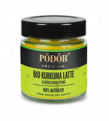 Bio Kurkuma Latte - Gewürzzubereitung