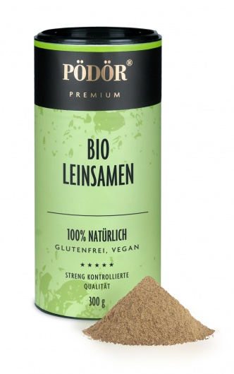 Bio Leinsamenmehl teilentölt