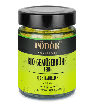 Bio Gemüsebrühe - fein Bio Gemüsebrühe - fein