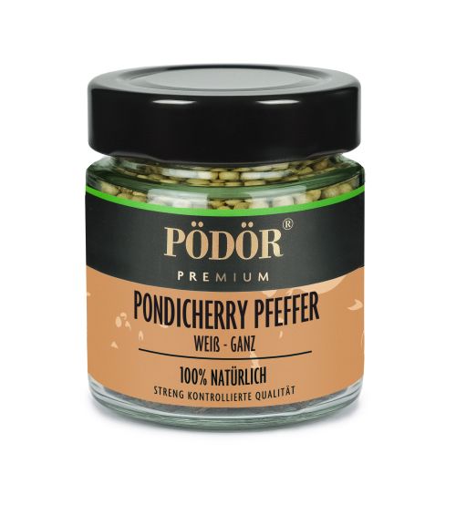 Pondicherry Pfeffer, weiß - ganz