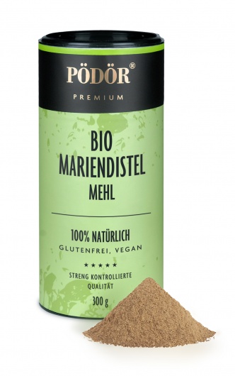 Bio Mariendistelmehl teilentölt