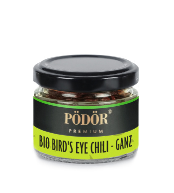 Bio Bird's eye Chili - ganz Bio Bird's eye Chili - ganz