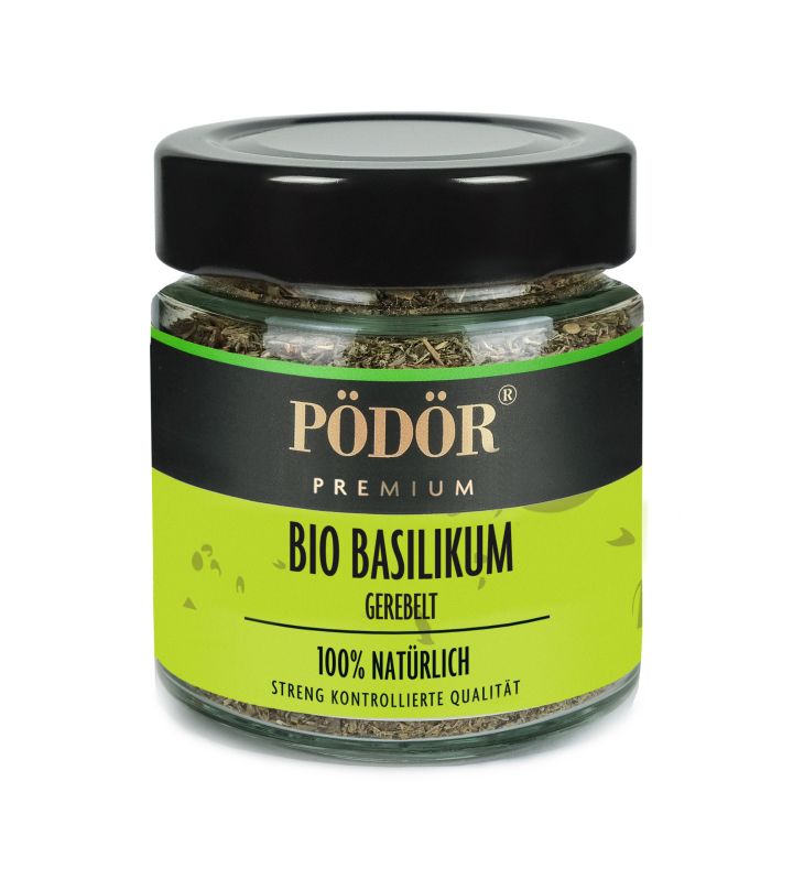 Bio Basilikum - gerebelt