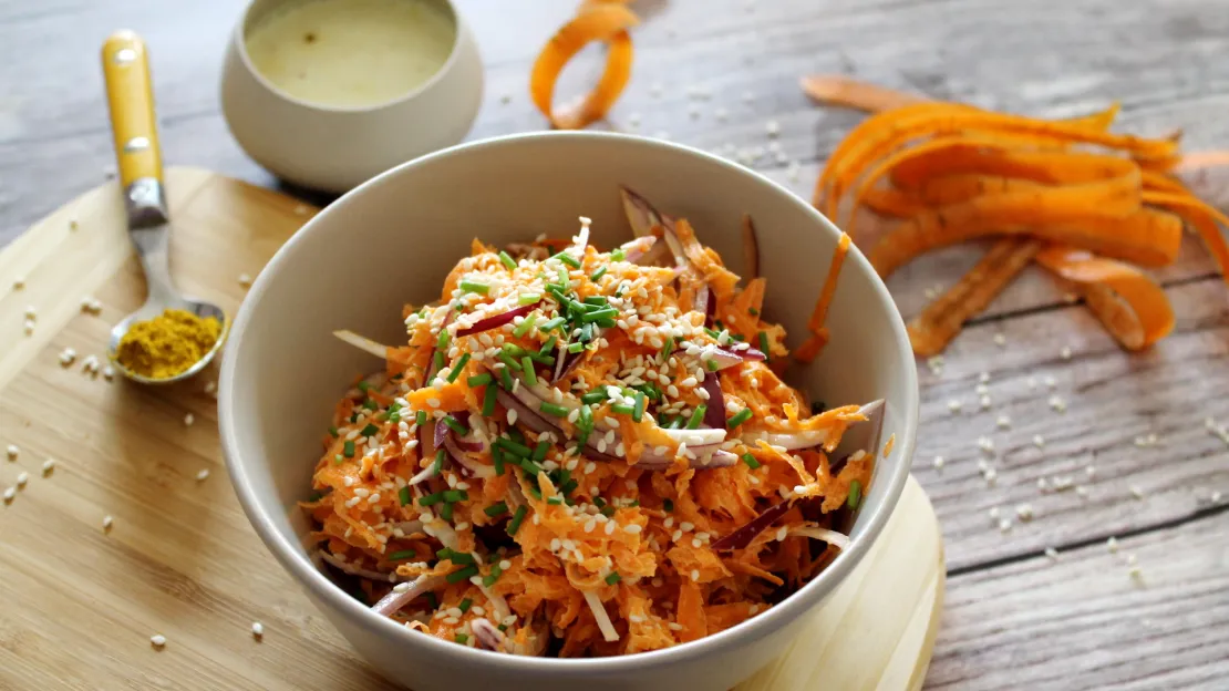 Indischer Karottensalat