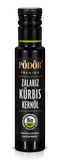 Bio Kürbiskernöl, Zalariz kaltgepresst Bio Kürbiskernöl, Zalariz kaltgepresst