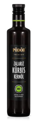 Kürbiskernöl, Zalariz kaltgepresst Kürbiskernöl, Zalariz kaltgepresst