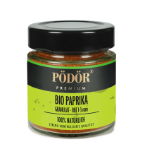 Bio Paprika - Granulat - rot 1-3 mm 