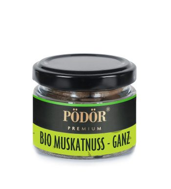 Bio Muskatnuss - ganz Bio Muskatnuss - ganz