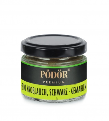 Bio Knoblauch, schwarz - gemahlen