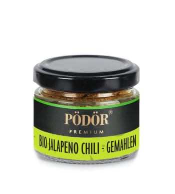 Bio Jalapeno chili - gemahlen Bio Jalapeno chili - gemahlen
