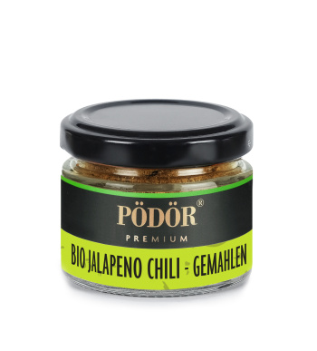 Bio Jalapeno chili - gemahlen