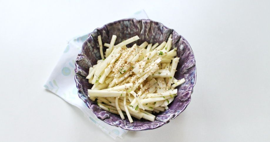 Garten-Rettich mit Bieressig-Vinaigrette
