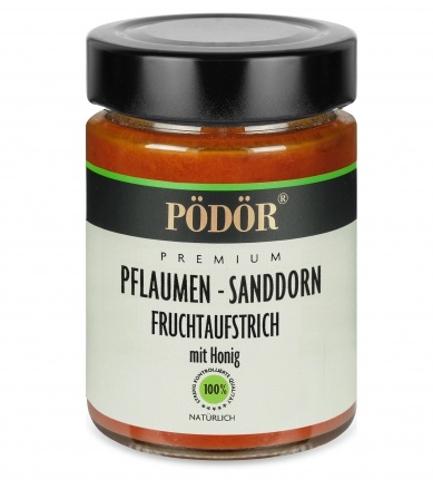 Pflaumen - Sanddorn Fruchtaufstrich mit Honig_1