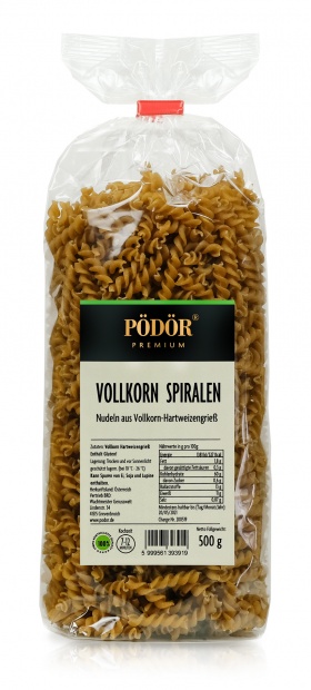 Spiralen - Nudeln aus Vollkorn Hartweizengrieß_1