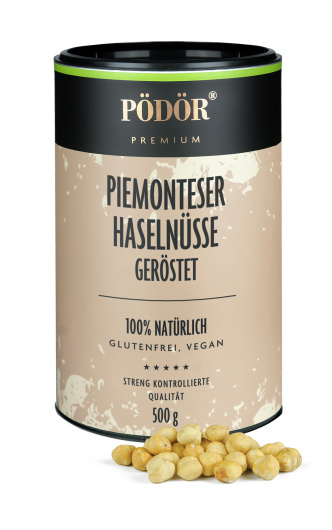 Piemonteser Haselnüsse - geröstet