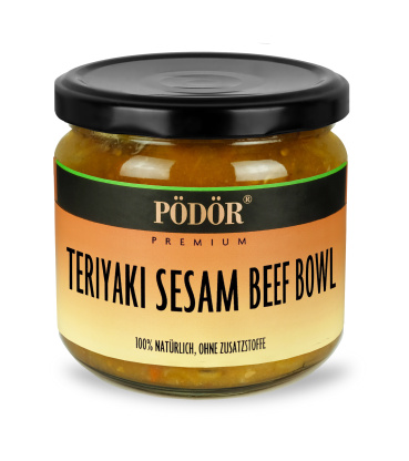 Teriyaki Sesam Beef Bowl