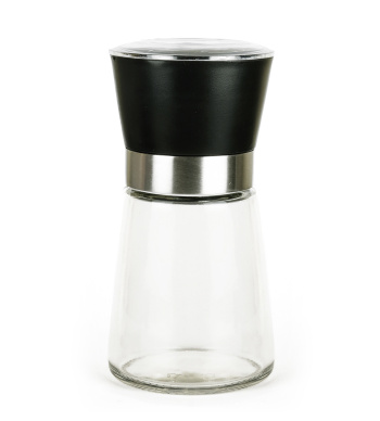 Gewürzmühle Glas - Schwarz Gewürzmühle Glas - Schwarz