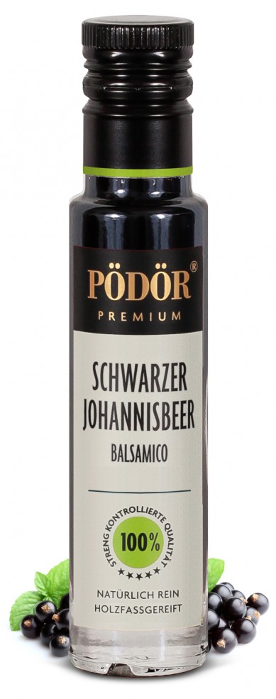 Schwarzer Johannisbeer Balsamico Schwarzer Johannisbeer Balsamico