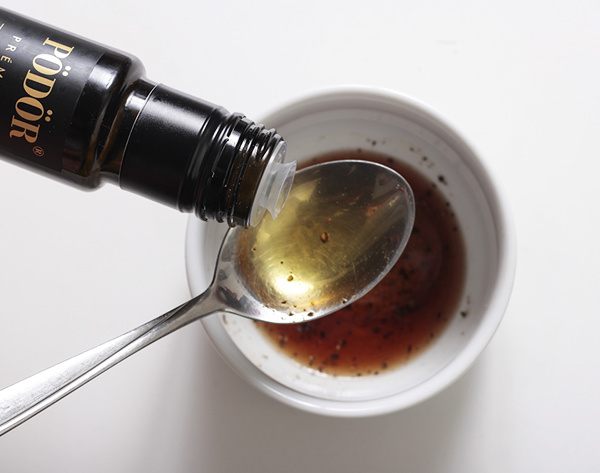 Krautsalat mit Pödör Haselnussöl und Pödör Pflaumenessig - Pödör