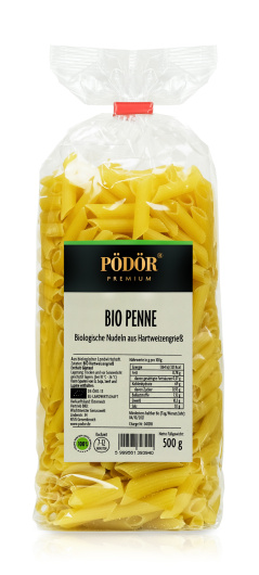 Bio Penne - Nudeln aus Hartweizengrieß