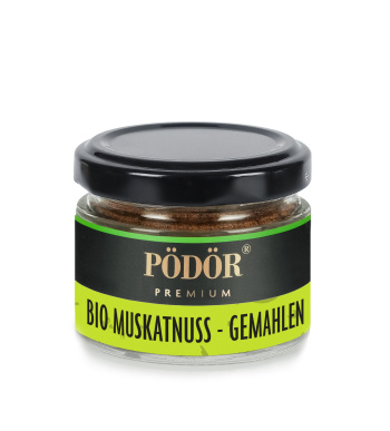 Bio Muskatnuss - gemahlen