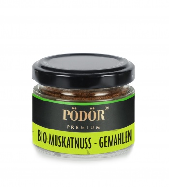 Bio Muskatnuss - gemahlen