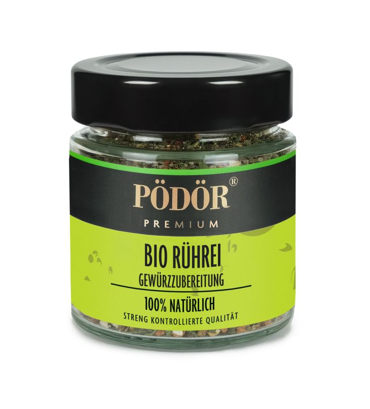 Bio Rührei Gewürzzubereitung