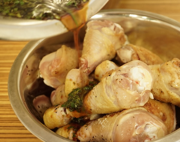 Asiatisches Hühnchen mit Sesam - Pödör
