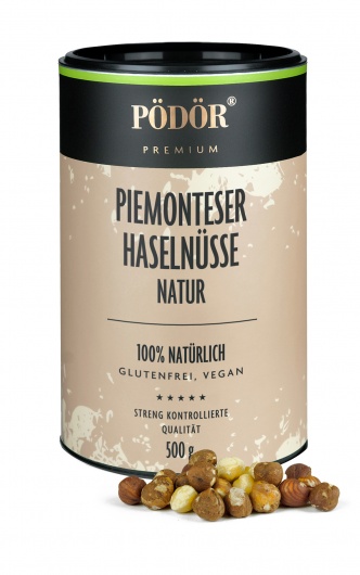 Piemonteser Haselnüsse - natur