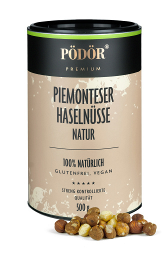 Piemonteser Haselnüsse - natur