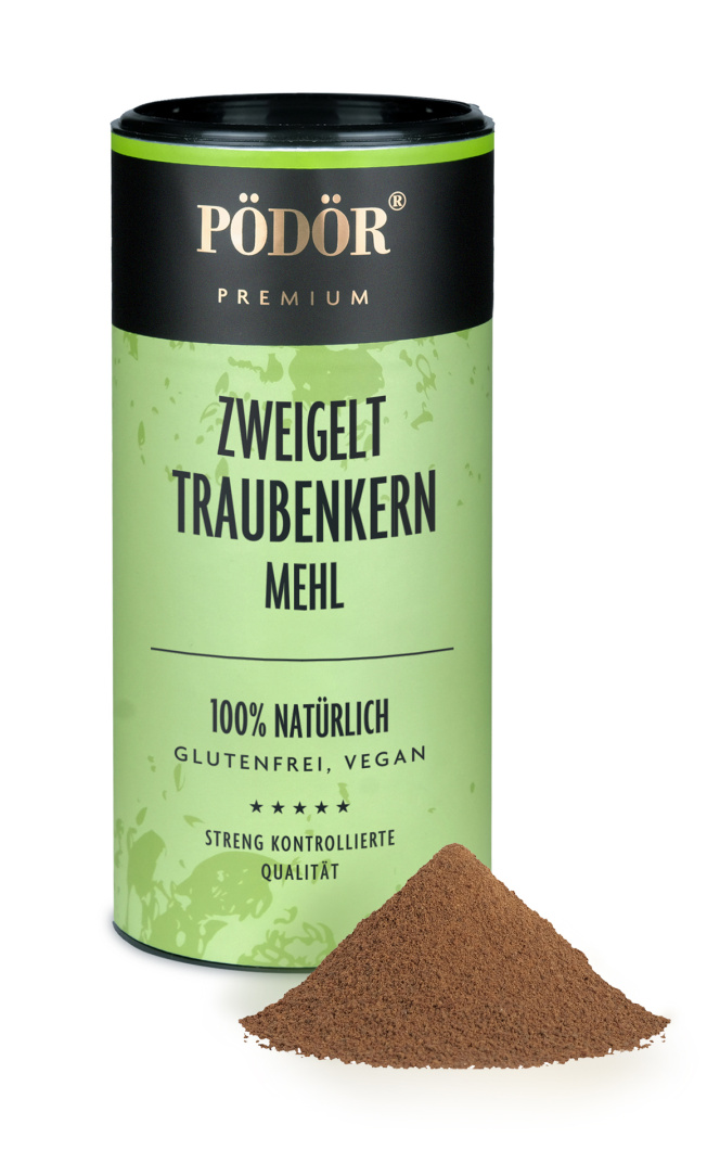 Zweigelt Traubenkernmehl teilentölt