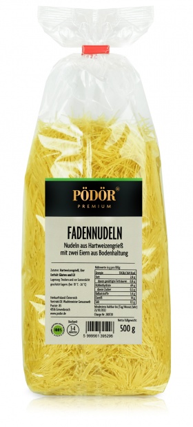 Fadennudeln - aus Hartweizengrieß mit zwei Eiern aus Bodenhaltung_1