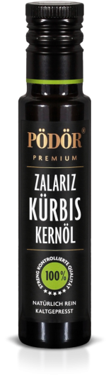 Kürbiskernöl, Zalariz kaltgepresst Kürbiskernöl, Zalariz kaltgepresst